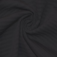 Factory Manufacturing Black Rib Spandex Knit Fabric