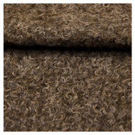Winter Crimped Lamb Fleece Knit Fabric Wholesale Supplying
